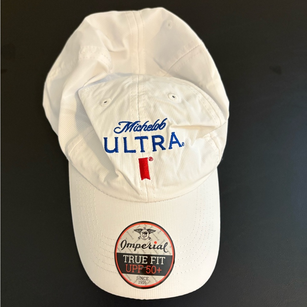 White Michelob Ultra Baseball Hat